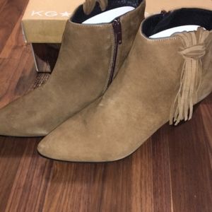 Kurt Geiger suede booties